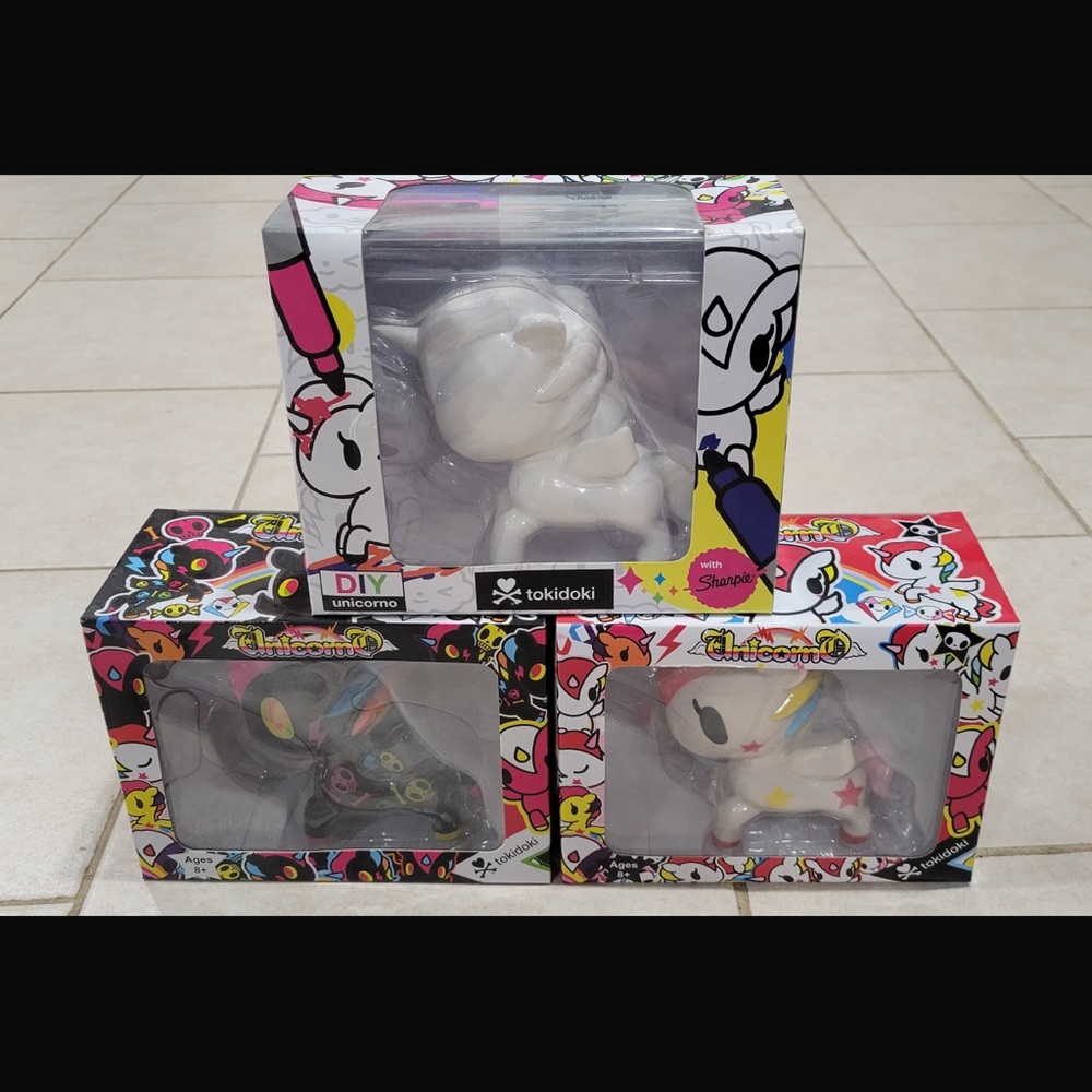 Tokidoki Unicorno Figures with Colorful Packaging